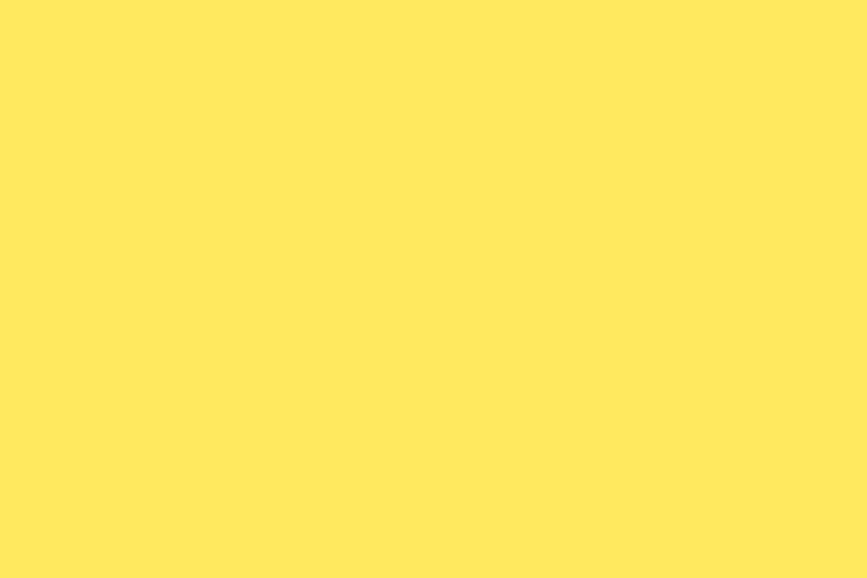 A solid Bright Lemon sample color card.