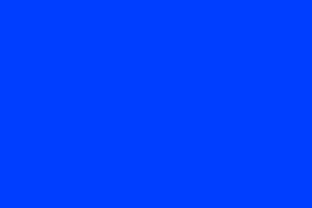 A solid Quantum Cobalt sample color card.